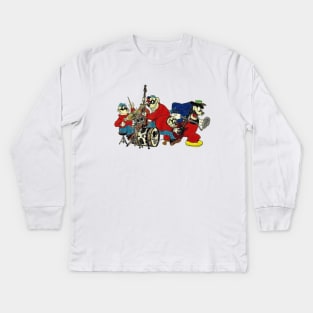 The Beagle Boys Kids Long Sleeve T-Shirt